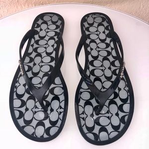 Coach Jelly Flip Flops - Brand New/Never Worn!